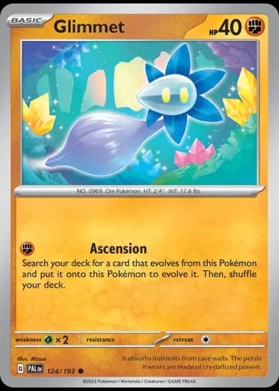 Glimmet #124/193 — Paldea Evolved