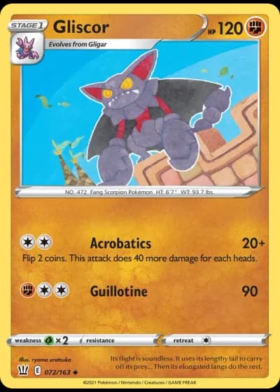 Gliscor #72/163 — Battle Styles