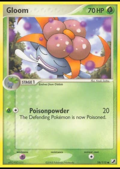 Gloom #58/115 — EX Forze Segrete