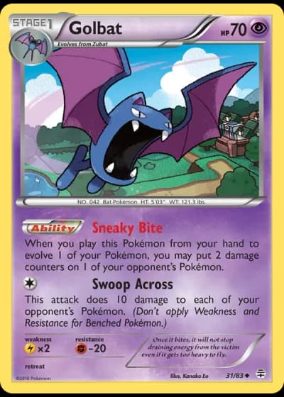 Golbat #31/83 — Generazioni