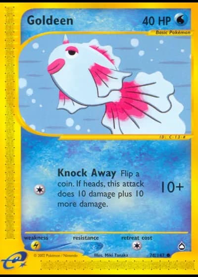 Goldeen #78/147 — Aquapolis