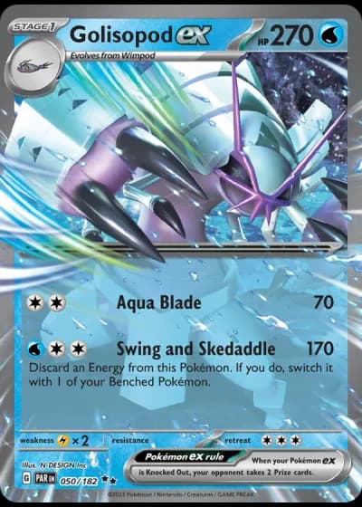 Golisopod ex #050/182 — Paradox Rift