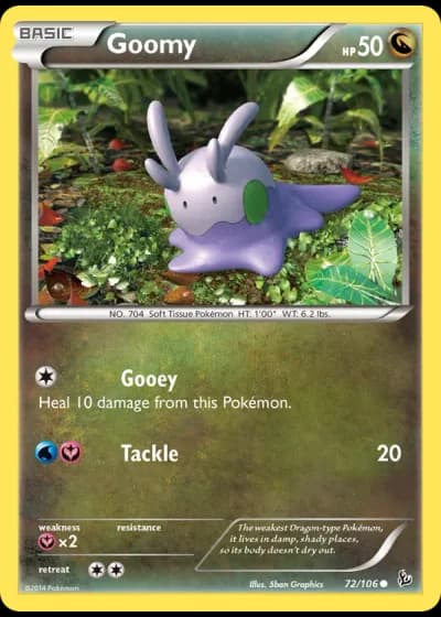 Goomy #72/106 — Flashfire