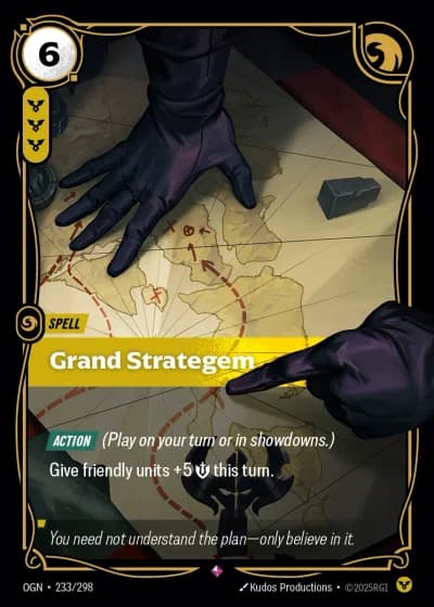 Grand Strategem #233/352 — Origins