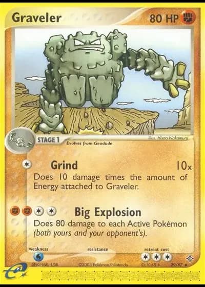Graveler #29/97 — Dragon