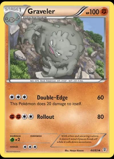 Graveler #44/83 — Generations