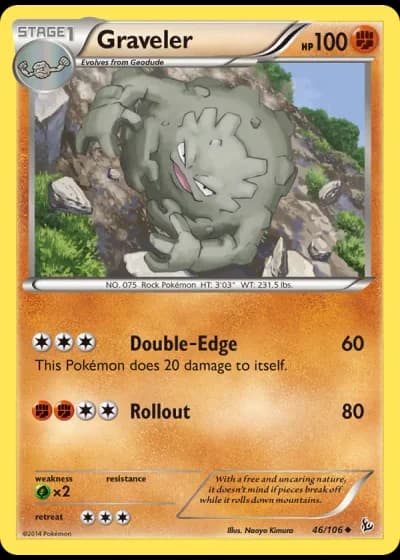 Graveler #46/106 — Flashfire