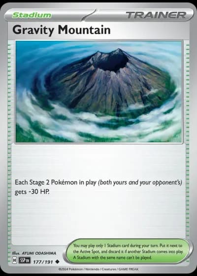 Gravity Mountain #177/191 — Surging Sparks
