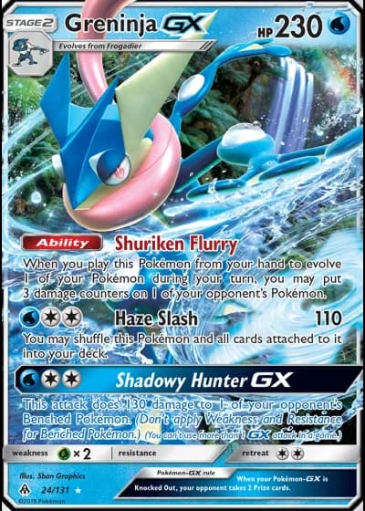 Greninja GX #24/131 — Forbidden Light