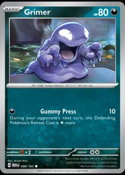 Grimer #088/165 — 151