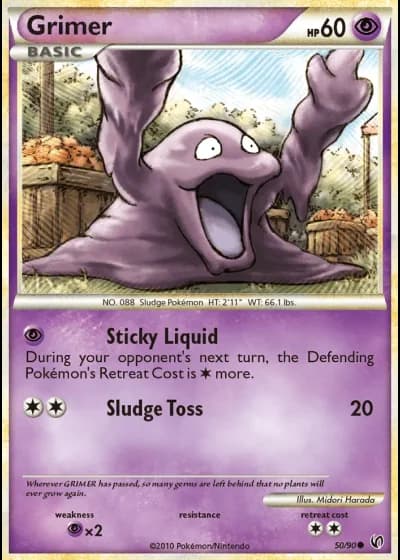 Grimer #50/90 — Undaunted