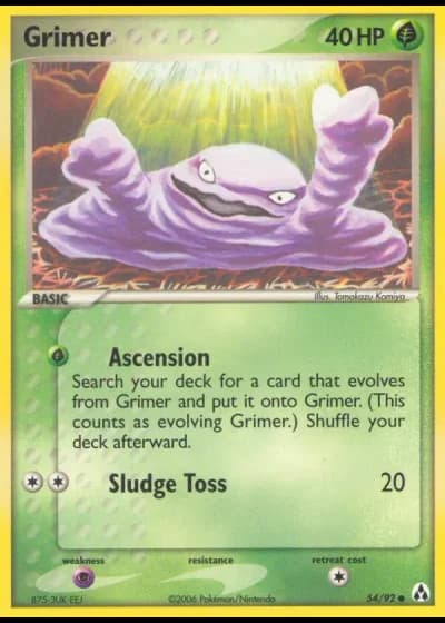 Grimer #54/92 — Legend Maker