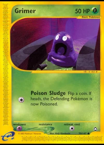 Grimer #79/147 — Aquapolis