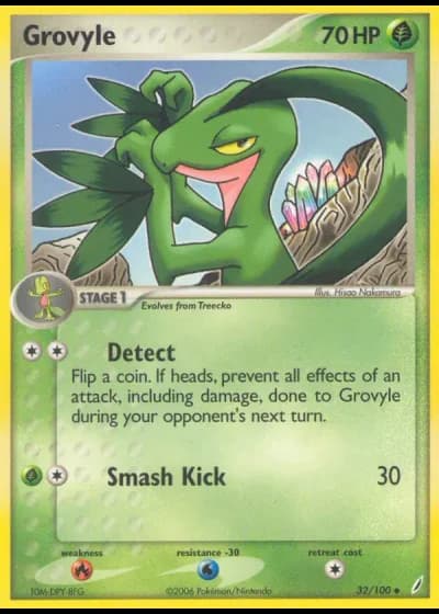 Grovyle #32/100 — EX Guardiani dei Cristalli