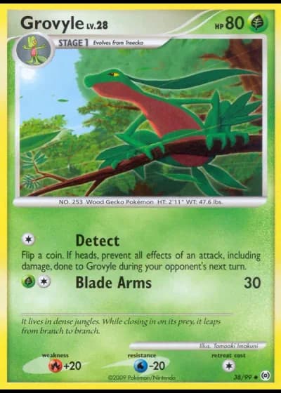 Grovyle #38/99 — Arceus