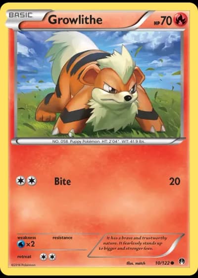 Growlithe #10/122 — BREAKpoint