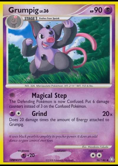 Grumpig #56/146 — Legends Awakened