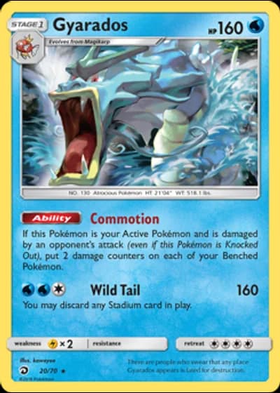 Gyarados #20/70 — Trionfo Dei Draghi