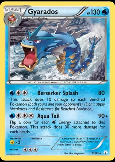 Gyarados #23/83 — Generations