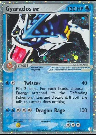 Gyarados ex #109/112 — FireRed & LeafGreen