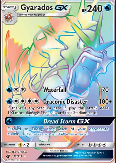 Gyarados GX #112 — Crimson Invasion