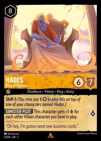 Hades - King of Olympus #5/204 — The First Chapter