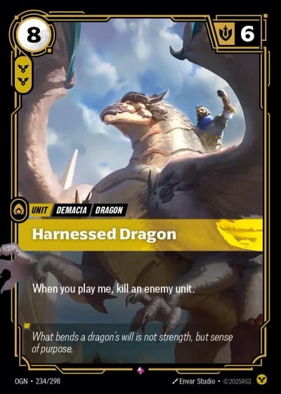 Harnessed Dragon #234/352 — Origins