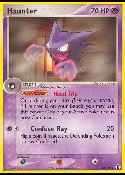 Haunter #34/112 — FireRed & LeafGreen
