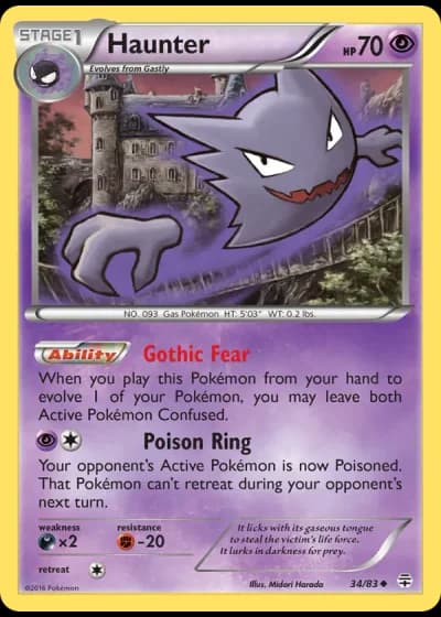 Haunter #34/83 — Generations