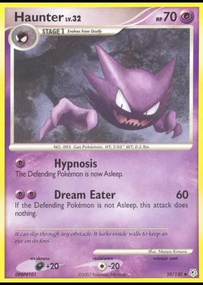 Haunter #50/130 — Diamante & Perla