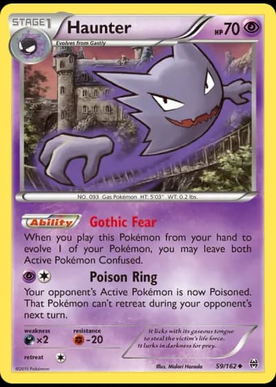 Haunter #59/162 — BREAKthrough