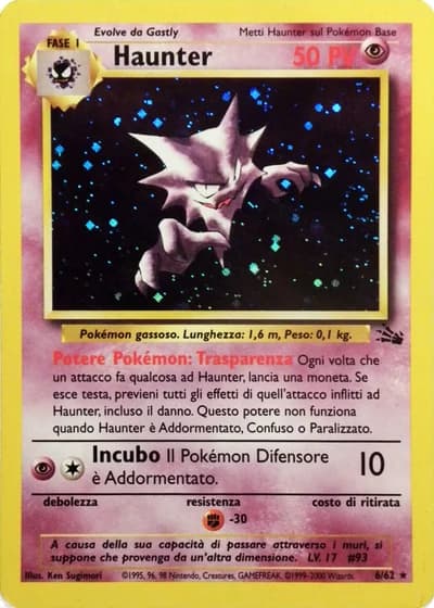 Haunter #6/62 — Fossil