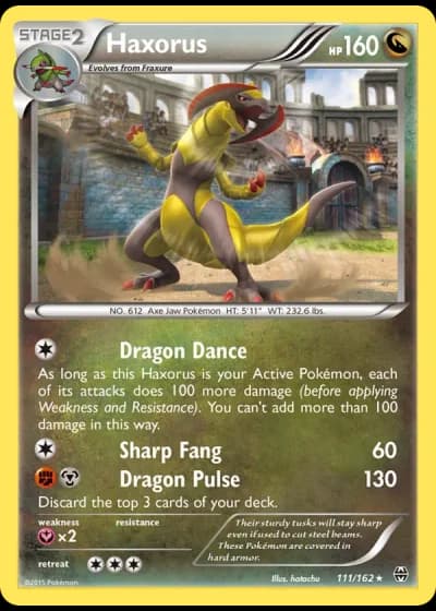 Haxorus #111/162 — BREAKthrough