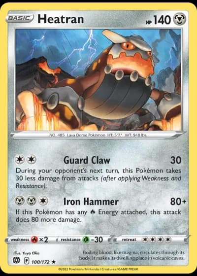 Heatran #100/172 — Brilliant Stars