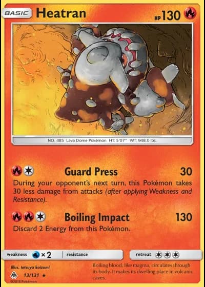 Heatran #13/131 — Forbidden Light