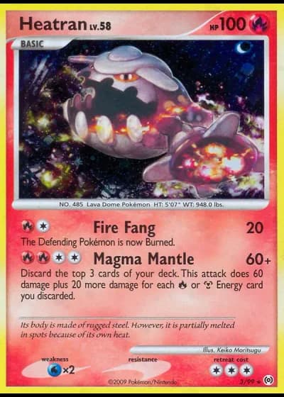 Heatran #3/99 — Arceus