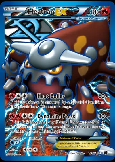 Heatran EX #109/116 — Plasma Freeze