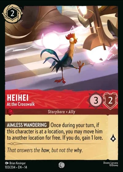 Heihei - At the Crosswalk #103/257 — Hyperia City