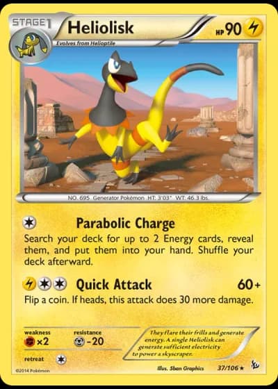 Heliolisk #37/106 — Flashfire