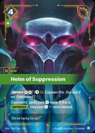 Helm of Suppression #045/248 — Vendetta