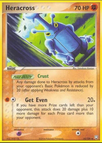 Heracross #43/109 — Team Rocket Returns