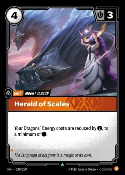 Herald of Scales #140/352 — Origins