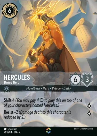 Hercules - Divine Hero #215/204 — Rise of the Floodborn