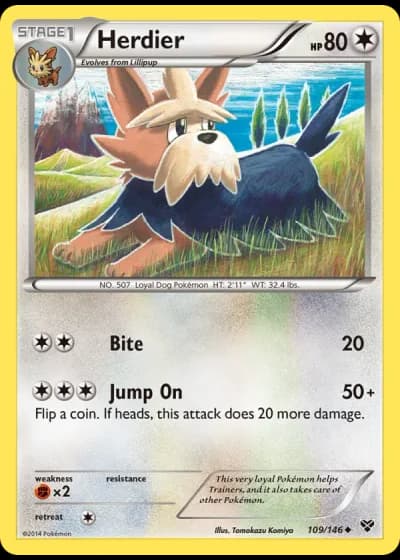 Herdier #109/146 — XY