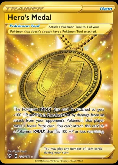 Hero's Medal #201/185 — Vivid Voltage