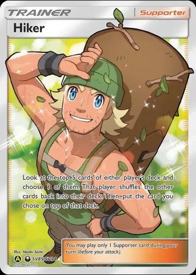 Hiker SV85/94 — Shiny Vault (Hidden Fates)