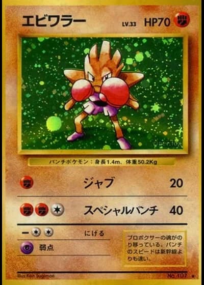 Hitmonchan No. 107