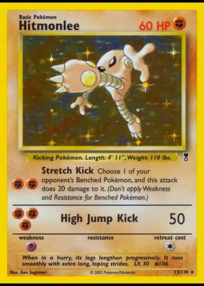 Hitmonlee #13/110 — Legendary Collection