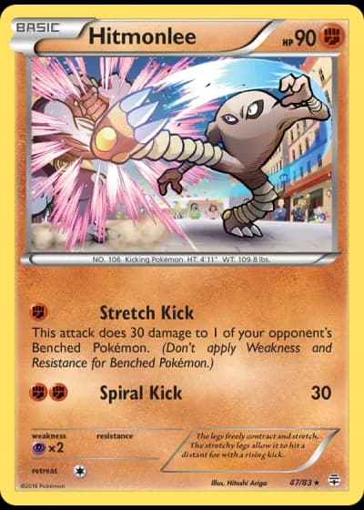 Hitmonlee #47/83 — Generations