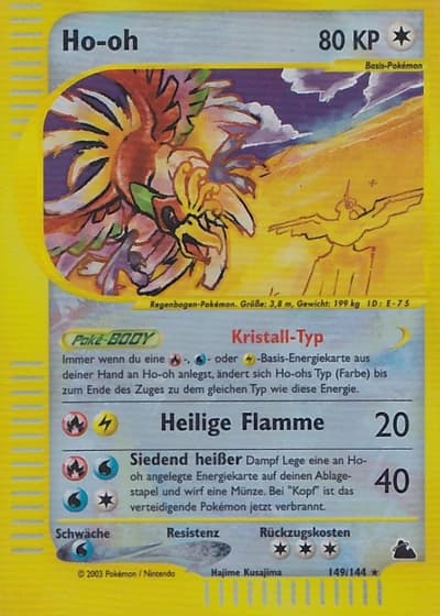 Ho-oh #149/144 — Skyridge